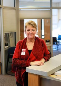 Elementary Office Manager Welcomes Students and Staff